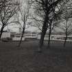 Distant view of school from South showing setting