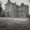 Glasgow, Castlemilk House.
General view of complex from South.