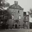 Glasgow, Castlemilk House.
General view of Tower House from West.