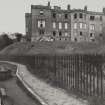 Glasgow, Castlemilk House.
View from East of house in derelict state.