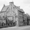 View of gable end of Fordell's Lodging, Church Street, Inverkeithing.