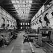 Glasgow, Cook Street, Eglinton Engine Works, interior.
General view of machine shop from East.