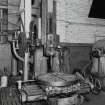Glasgow, Cook Street, Eglinton Engine Works, interior.
General view of slotting machine.