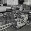 Glasgow, Cook Street, Eglinton Engine Works, interior.
Detail of Crawford Swift centre lathe - machining cast-steel roll for sugar mill.