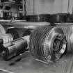 Glasgow, Cook Street, Eglinton Engine Works, interior.
Detail of fluted rolls for sugar mills.