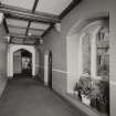 Glasgow, 403-407 Cumberland Street, United Presbyterian Church and Friary, interior.
General view of South-East corridor in Friary.