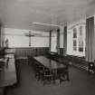 Glasgow, 403-407 Cumberland Street, United Presbyterian Church and Friary, interior.
General view of Refectory from South.