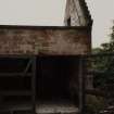 Glasgow, 161 Crookston Road.
Detail of outbuilding.