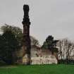 View of boiler house from S.