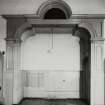 Glasgow, 55 Cranston Street, Western Police Building, interior.
View of West wall of East apartment, first floor.