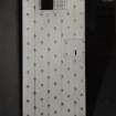 Glasgow, 55 Cranston Street, Western Police Building, cells, interior.
Detail of cell door.