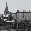 General view from E, with Glasgow Royal Infirmary in the background.