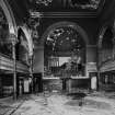 Glasgow, 14 Claremont Street, Former Wesleyan Church, interior.
General view of interior in derelict state from South.