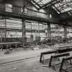 Glasgow, Dunn Street, Sir William Arrol's Dalmarnock Iron Works, interior.
General view of profile cutter.

