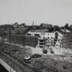 Glasgow, Duke Street, North Prison.
View from a high vantage point during demolition.