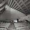 Glasgow, 60 Drumchapel Road, St. Benedicts R.C Church, interior.
General view of interior from West.
