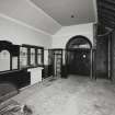 Glasgow, 69 Dixon Road, New Bridgegate Church, interior.
General view from West of entrance hall to Church.
