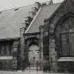 Glasgow, 69 Dixon Road, New Bridgegate Church.
General view of main entrance to halls in South wall.