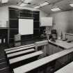 Interior.
View of first floor lecture theatre from.