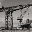 Glasgow, 1048 Govan Road, Fairfield Shipyard
General view of 200 ton giant cantilever crane South.