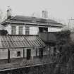 Glasgow, Fotheringay Road, Maxwell Park Station.
View of first floor offices from South.