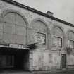 Detail of W facade of former stationery warehouse, facing onto Fordneuk Street