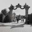 Glasgow, Garden Festival.
General view of the Friendship Way gates.