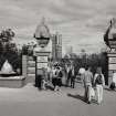 Glasgow, Garden Festival.
General view of the 'Water and Maritime' gates.
