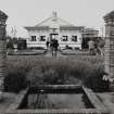 Glasgow, Garden Festival.
General view of the walled garden.