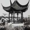 Glasgow, Garden Festival.
General view of the pagoda in the People's Republic of China 'Friendship garden'.