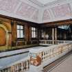 Interior. Third floor landing Marble Staircase