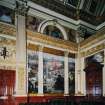 Interior. Second Floor Banqueting Hall, "SHIPBUILDING ON THE CLYDE" mural by Sir J Lavery