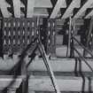 Glasgow, 121 Gorbals Street, Princess's Theatre, interior
View of grid level pulleys at North East side.