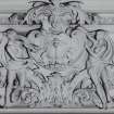 Glasgow, 401 Govan Road, Govan Town Hall, interior
Detail of panel above proscenium arch in West block main hall.