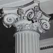 Glasgow, 401 Govan Road, Govan Town Hall, interior
Detail of capital of colonade in main hall of West block.