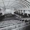 Glasgow, 401 Govan Road, Govan Town Hall, interior
View of West block main hall from balcony.