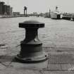 Glasgow, 18 Clydebrae Street, Govan Graving Docks.
General view of hydraulic capstan at South-East end of no.1 graving dock.