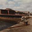 Glasgow, 18 Clydebrae Street, Govan Graving Docks.
General view from East of no.3 graving dock and power/pump house.