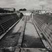 Glasgow, 18 Clydebrae Street, Govan Graving Docks.
General view of no.3 graving dock from South-East.