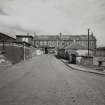 Glasgow, 18 Clydebrae Street, Govan Graving Docks.
General view from S-S-W of workshop, weighbridge and offices at North-West end of no.1 graving dock.