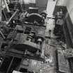 Glasgow, 18 Clydebrae Street, Govan Graving Docks, interior.
General view of no.3 power house, pump remains and fittings.