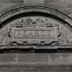 Glasgow, 840 Govan Road, Pearce Institute
Detail of engraved window pediment.
Insc: 'Pearce'