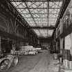 Glasgow, 1048 Govan Road, Fairfield Engine works, interior
General view East central machine hall from South.