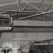 Glasgow, 1048 Govan Road, Fairfield Shipyard, interior
Detail of 2 ton overhead electircal crane in machine house.