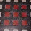 Interior. 
Detail of main foyer tiled floor