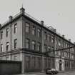 Glasgow, Holmfauld Road, Linthouse Shipyard Offices.
General view from South-East.
