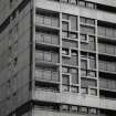 Glasgow, Hutchesontown.
Detail of Area D tower block.