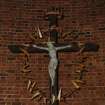 Sanctuary, crucifix, detail