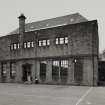Glasgow, Kingarth Street, Hutchesons Grammer School.
General view of gymnasium block from East.