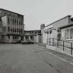 Secondary school. Main central complex. View from S